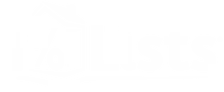 1 Percent Lists white logo