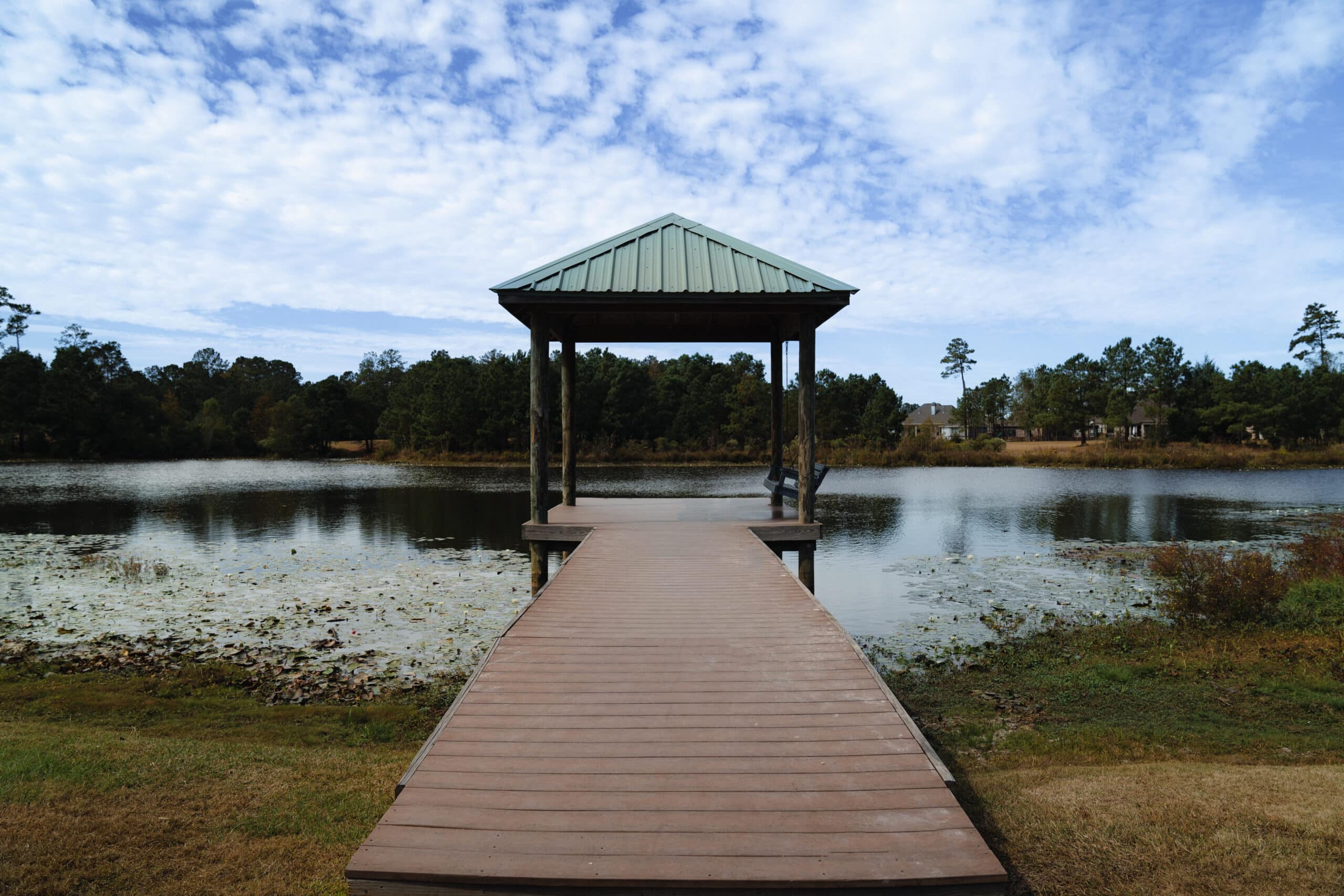 bedico creek subdivision pond