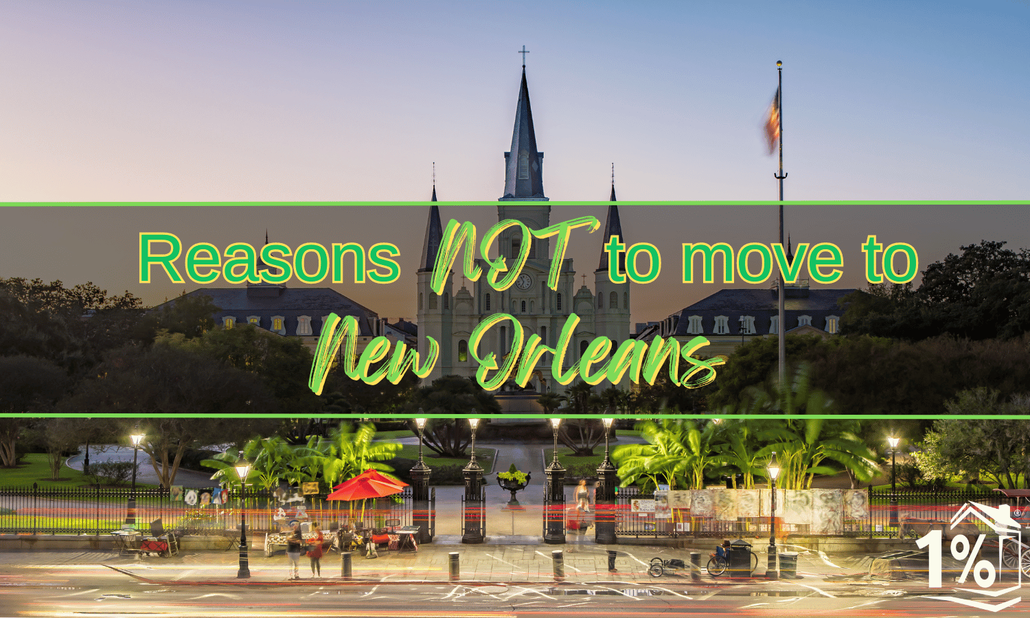 A photo of Jackson Square in the French Quarter of New Orleans