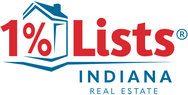 1 Percent Lists Indiana Real Estate primary logo large color transparent background