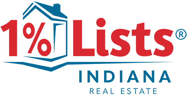 1 Percent Lists Indiana Real Estate primary logo large color transparent background