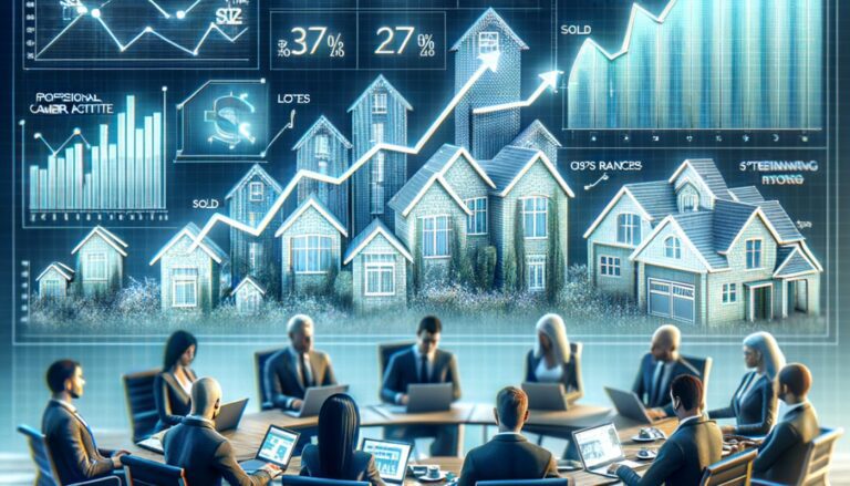 Professional real estate, discount real estate brokers featured image visually representing "Grant Clayton's 2025 Market Mastery: How 1% Commission Brokers Conquer High Rates & Low Inventory to Save Sellers Thousands" through symbolic imagery and modern design elements, no text overlay