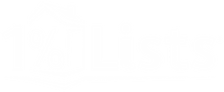 1 Percent Lists white logo