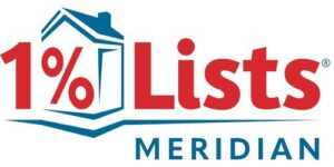 1 Percent Lists Meridian logo