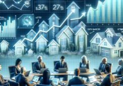 Professional real estate, discount real estate brokers featured image visually representing "Grant Clayton's 2025 Market Mastery: How 1% Commission Brokers Conquer High Rates & Low Inventory to Save Sellers Thousands" through symbolic imagery and modern design elements, no text overlay