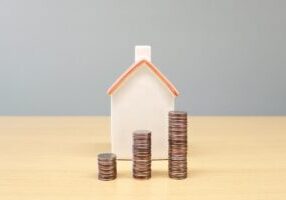 House with financial savings