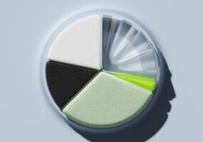Image representing a 1 percent real estate commission model.